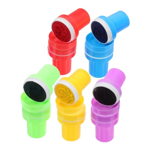 PartyKindom 10 Stück Teiliges Einhorn Stempel aus Robustem Niedliche DIY Kinderstempel mit Vielfältigen Einhornmotiven als Geburtstags Mitgebsel Partygeschenk und Belohnungsspielzeug für von PartyKindom