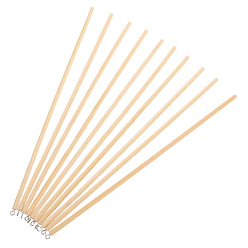 PartyKindom 10 Stück Teiliges Handpuppen Steuerstäbe aus Massivem Holz Stabile Steuerungsstäbe für Schattenpuppen Langlebige DIY Bastelstäbe zur Präzisen Handpuppenbewegung und Kreativem PartyKindom 10 Stück Teiliges Handpuppen Steuerstäbe aus Massivem Holz Stabile Steuerungsstäbe für Schattenpuppen Langlebige DIY Bastelstäbe zur Präzisen Handpuppenbewegung und Kreativem von PartyKindom