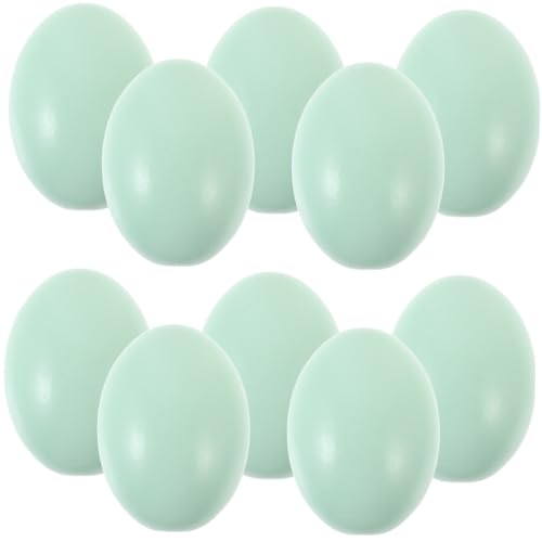 PartyKindom 10 Stück Teiliges Holzeier zum Bemalen Realistische Simulation Glatte Oberfläche Langlebig DIY Bastel Eier für Ostern Dekoration und Kreative Handarbeit PartyKindom 10 Stück Teiliges Holzeier zum Bemalen Realistische Simulation Glatte Oberfläche Langlebig DIY Bastel Eier für Ostern Dekoration und Kreative Handarbeit von PartyKindom