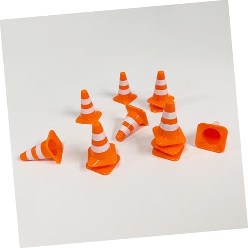 PartyKindom 10 Stück Teiliges Mini verkehrshütchen Robustem PP Realistische Farben Pädagogisches Lernspielzeug für Mikrolandschafts Requisite und Verkehrszeichenmodell PartyKindom 10 Stück Teiliges Mini verkehrshütchen Robustem PP Realistische Farben Pädagogisches Lernspielzeug für Mikrolandschafts Requisite und Verkehrszeichenmodell von PartyKindom