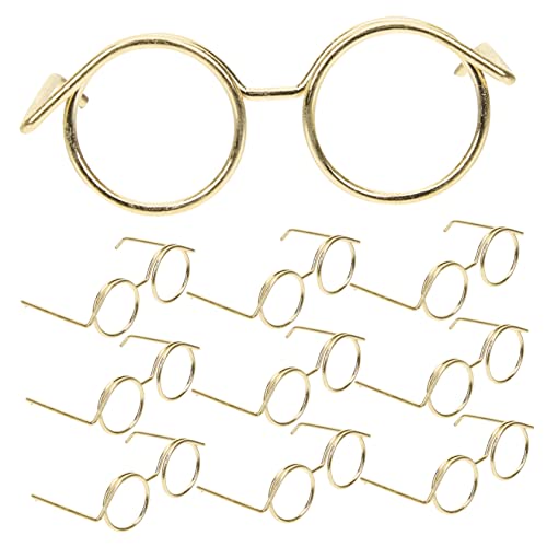 PartyKindom 10 Stück Teiliges Miniatur Puppenbrille Stylische Sonnenbrillen für Puppen Zubehör für Kreative Bastelprojekte und Puppenmode PartyKindom 10 Stück Teiliges Miniatur Puppenbrille Stylische Sonnenbrillen für Puppen Zubehör für Kreative Bastelprojekte und Puppenmode von PartyKindom