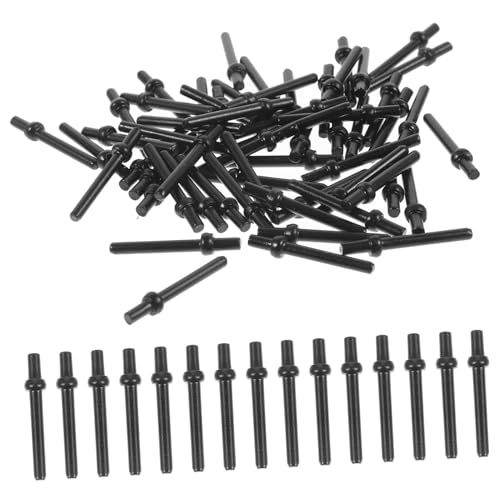 PartyKindom 100 Stück Brettspiel Karten Punktestifte Schwarze Krippenstifte Großpackung Die Stifte Brettspiel Gaming Cribbage Brett Mit Stiften Zubehör Partyspiel Stifte von PartyKindom