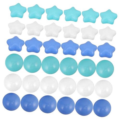 PartyKindom 100 Stück Bunte Meeresbälle Sternform Indoor Babyspielzeug bunt für Festlichkeiten Bällebad für Kleinkinder Bällebadbälle für Kleinkinder Plastik PartyKindom 100 Stück Bunte Meeresbälle Sternform Indoor Babyspielzeug bunt für Festlichkeiten Bällebad für Kleinkinder Bällebadbälle für Kleinkinder Plastik von PartyKindom
