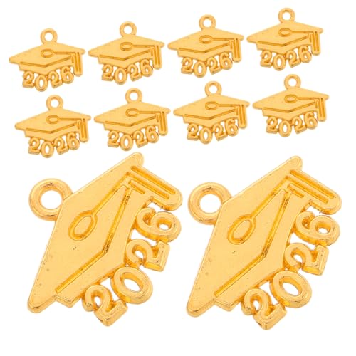 PartyKindom 100 Stück Metall Quaste Abschlusskappen Anhänger DIY Schlüsselring Charms für Abschlussfeier Deko Geschenkideen Personalisierbar Erinnerungsstücke PartyKindom 100 Stück Metall Quaste Abschlusskappen Anhänger DIY Schlüsselring Charms für Abschlussfeier Deko Geschenkideen Personalisierbar Erinnerungsstücke von PartyKindom