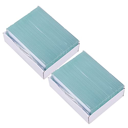 PartyKindom Hochauflösende Mikroskopobjektträger – 50 Blatt/box – Quadratische Objektträger Aus Glas Mit Deckgläsern von PartyKindom