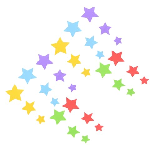 PartyKindom 10Er-Packungen Bunte Selbstklebende Bastelsterne für Kreative Dekoration Schulprojekte und DIY Bastelaktivitäten PartyKindom 10Er-Packungen Bunte Selbstklebende Bastelsterne für Kreative Dekoration Schulprojekte und DIY Bastelaktivitäten von PartyKindom