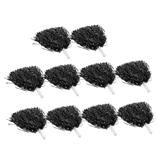 PartyKindom 10Stücke Cheerleader Pompons Handheld Requisiten für Cheerleading Sportveranstaltungen und Partys Langlebige und Leuchtende Anfeuerungsaccessoires PartyKindom 10Stücke Cheerleader Pompons Handheld Requisiten für Cheerleading Sportveranstaltungen und Partys Langlebige und Leuchtende Anfeuerungsaccessoires von PartyKindom