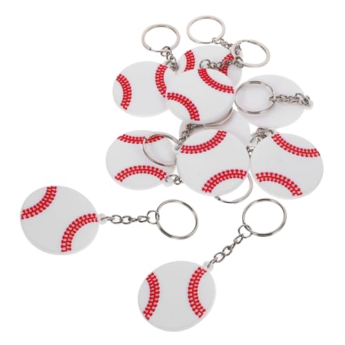 PartyKindom 10Stücke Teiliges Schlüsselanhänger Sportbälle für Schlüssel oder Taschen Dekoration und Kleines für Sportliebhaber PartyKindom 10Stücke Teiliges Schlüsselanhänger Sportbälle für Schlüssel oder Taschen Dekoration und Kleines für Sportliebhaber von PartyKindom