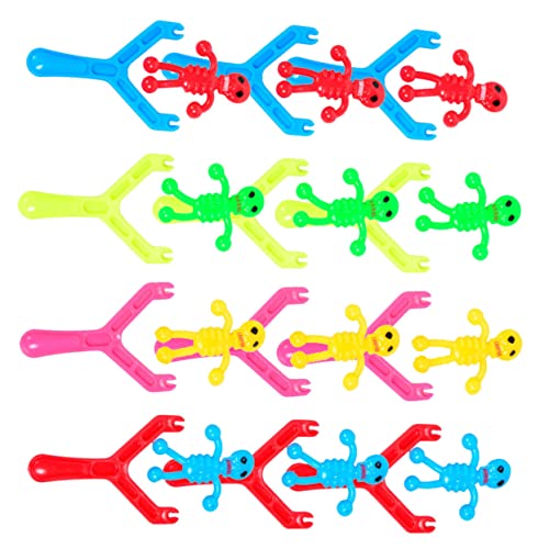 PartyKindom 12 Stück Elastische TPR Finger Spielzeuge Lustige Party Mitgebsel für Flexible Tiere Sicheres und Langlebiges für Jungen und Mädchen Zufällige Farben Zufällige Zufällige Farbe von PartyKindom