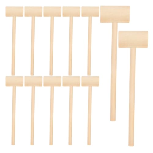 PartyKindom 12 Stück Hammerspielzeug Junge Bohrhammer Holzhammer Bewaldete Hämmer Khaki Bambus PartyKindom 12 Stück Hammerspielzeug Junge Bohrhammer Holzhammer Bewaldete Hämmer Khaki Bambus von PartyKindom