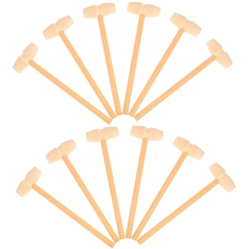 PartyKindom 12 Stück Kleine Hammerspielzeug Geburtstagsgeschenk für Geburtstags für Kinderzimmer Hammerspielzeug für Hämmer für Bambus Chocolate PartyKindom 12 Stück Kleine Hammerspielzeug Geburtstagsgeschenk für Geburtstags für Kinderzimmer Hammerspielzeug für Hämmer für Bambus Chocolate von PartyKindom