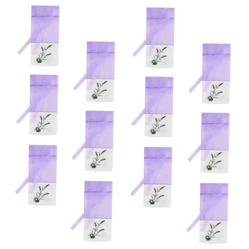 PartyKindom 12 Stück Kleine Lavendel Säckchen mit Zugband Leere Duftbeutel aus Transparentem Gazegewebe für Gewürze Kräuter Geschenke zur Aufbewahrung im Schrank Party mitgebsel PartyKindom 12 Stück Kleine Lavendel Säckchen mit Zugband Leere Duftbeutel aus Transparentem Gazegewebe für Gewürze Kräuter Geschenke zur Aufbewahrung im Schrank Party mitgebsel von PartyKindom