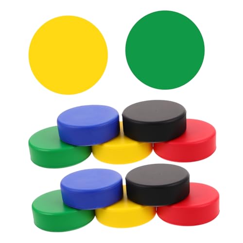 PartyKindom 12 Stück Leichte Trainings Pucks für Indoor und Outdoor Sport Verbessern von Fähigkeiten Vielseitig Einsetzbar PartyKindom 12 Stück Leichte Trainings Pucks für Indoor und Outdoor Sport Verbessern von Fähigkeiten Vielseitig Einsetzbar von PartyKindom