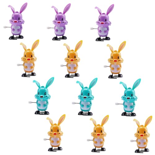 PartyKindom 12 Stück Teiliges Aufziehspielzeug Bunte Osterhasen für Jungen und Mädchen kein Batterien Nötig Fördert Kreative Spielideen für Ostern und Schulveranstaltungen PartyKindom 12 Stück Teiliges Aufziehspielzeug Bunte Osterhasen für Jungen und Mädchen kein Batterien Nötig Fördert Kreative Spielideen für Ostern und Schulveranstaltungen von PartyKindom