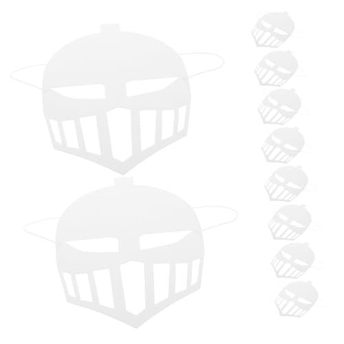 PartyKindom 12 Stück Teiliges DIY Papiermasken mit Griff für Handbemalt Wiederverwendbar Vielseitig Partydekoration für Maskerade Halloween Cosplay Familienbasteln PartyKindom 12 Stück Teiliges DIY Papiermasken mit Griff für Handbemalt Wiederverwendbar Vielseitig Partydekoration für Maskerade Halloween Cosplay Familienbasteln von PartyKindom