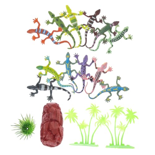 PartyKindom 12 Stück Teiliges Mini Eidechsenmodell Realistisches Reptilien Pädagogisches Tierfiguren für Ab Jahren Fördert Kognitive Entwicklung und Fantasievolles PartyKindom 12 Stück Teiliges Mini Eidechsenmodell Realistisches Reptilien Pädagogisches Tierfiguren für Ab Jahren Fördert Kognitive Entwicklung und Fantasievolles von PartyKindom