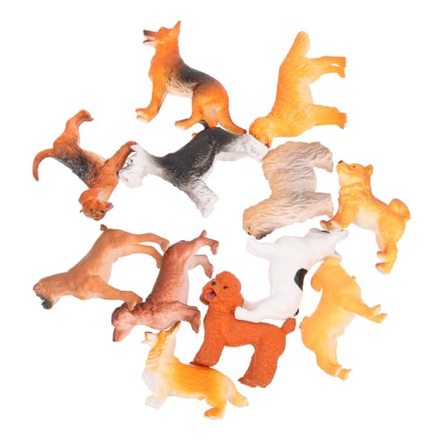 PartyKindom 12 Stück Teiliges Realistische Hundemodelle aus Hochwertigem Leichte Mini hundefiguren als Lernspielzeug und Deko für Kinderzimmer für Hundeliebhaber und Vielseitige Verwendung PartyKindom 12 Stück Teiliges Realistische Hundemodelle aus Hochwertigem Leichte Mini hundefiguren als Lernspielzeug und Deko für Kinderzimmer für Hundeliebhaber und Vielseitige Verwendung von PartyKindom