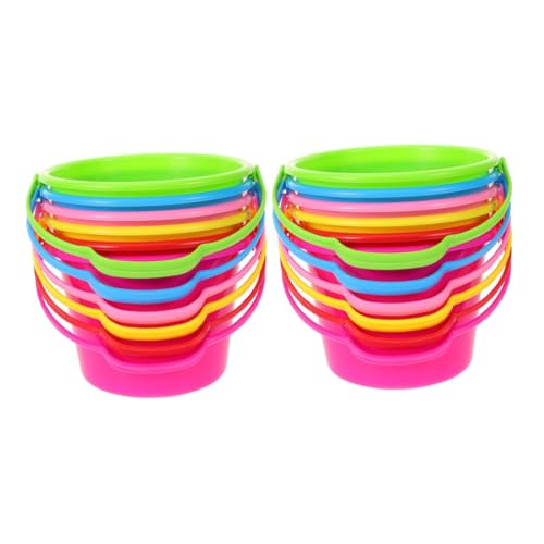 PartyKindom 12 Stück Teiliges Sandspieleimer Bunte Mini strandeimer aus Sicherem Vielseitig Verwendbar für Strand Garten und Indoor Spiel Fördert Feinmotorik und Kreativität PartyKindom 12 Stück Teiliges Sandspieleimer Bunte Mini strandeimer aus Sicherem Vielseitig Verwendbar für Strand Garten und Indoor Spiel Fördert Feinmotorik und Kreativität von PartyKindom