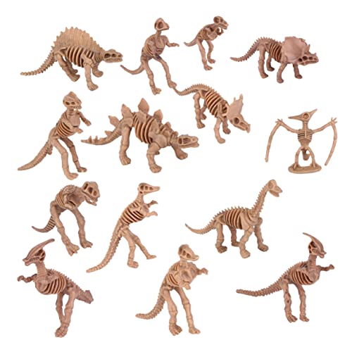 PartyKindom 12Stücke Teiliges Dinosaurier Skelett Modell Lebensechte Simulation Dinosaurier Spielzeuge für Lernspielzeug Kreativität Dinosaurier PartyKindom 12Stücke Teiliges Dinosaurier Skelett Modell Lebensechte Simulation Dinosaurier Spielzeuge für Lernspielzeug Kreativität Dinosaurier von PartyKindom
