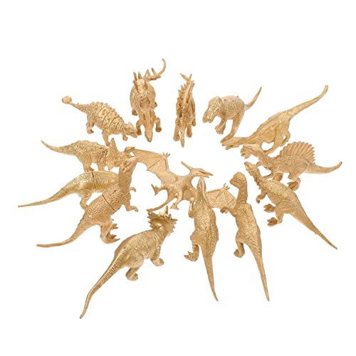 PartyKindom 14 Stück Teiliges Dinosaurier Modellset Dekorative Spielzeuge für Erwachsene für Wohnaccessoires und Kreative Gestaltung PartyKindom 14 Stück Teiliges Dinosaurier Modellset Dekorative Spielzeuge für Erwachsene für Wohnaccessoires und Kreative Gestaltung von PartyKindom