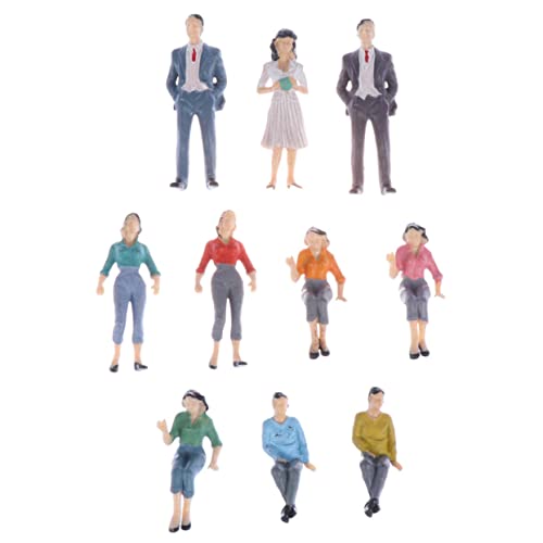 PartyKindom 15 Stück Teiliges Bemalte Miniatur Figuren aus Robustem Kunststoff Realistisch Detailliert Vielseitig für Modelleisenbahn Architekturmodelle Schulprojekte und Zufällige Farbe PartyKindom 15 Stück Teiliges Bemalte Miniatur Figuren aus Robustem Kunststoff Realistisch Detailliert Vielseitig für Modelleisenbahn Architekturmodelle Schulprojekte und Zufällige Farbe von PartyKindom