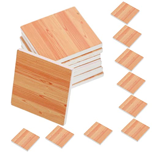 PartyKindom 18 Stück Holzboden Bodenbelag Puppenhaus-Fliesenboden Material Blätter Raumdekor Mini -Hausdekorationen Puppenhausfliesen Dollhouse Holzböden Miniatur hölzern Khaki PartyKindom 18 Stück Holzboden Bodenbelag Puppenhaus-Fliesenboden Material Blätter Raumdekor Mini -Hausdekorationen Puppenhausfliesen Dollhouse Holzböden Miniatur hölzern Khaki von PartyKindom