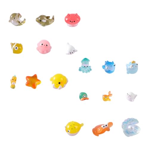 PartyKindom 18 Stück Teiliges Miniatur Meerestiere aus Resin Realistische Ozeanische Dekoration Kreative Unterwasserwelt Figuren für Aquarium Tischdeko und DIY Bastelprojekte PartyKindom 18 Stück Teiliges Miniatur Meerestiere aus Resin Realistische Ozeanische Dekoration Kreative Unterwasserwelt Figuren für Aquarium Tischdeko und DIY Bastelprojekte von PartyKindom