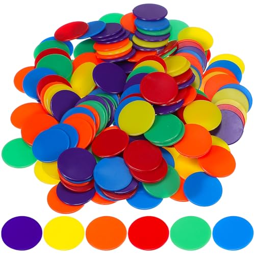 PartyKindom 180Stücke Bingo Chips Farben Zählmarkierungen für Brettspiele Lernspielzeug und Partyspiele Langlebige Discs für Erwachsene PartyKindom 180Stücke Bingo Chips Farben Zählmarkierungen für Brettspiele Lernspielzeug und Partyspiele Langlebige Discs für Erwachsene von PartyKindom