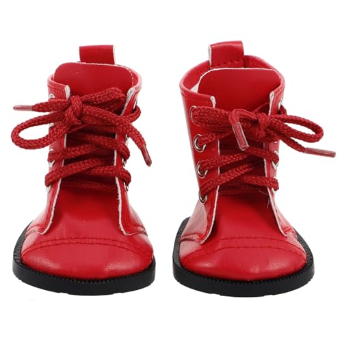 PartyKindom 1Paar Puppenschuhe aus PU Leder für Puppen Stiefel mit Realistischen Details Langlebig und Vielseitig für Puppenoutfits und Zubehör PartyKindom 1Paar Puppenschuhe aus PU Leder für Puppen Stiefel mit Realistischen Details Langlebig und Vielseitig für Puppenoutfits und Zubehör von PartyKindom
