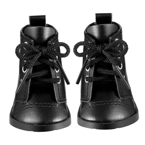 PartyKindom 1Paar Puppenstiefel Puppenschuhe PU Material für Puppenkleidung Dekoration und Szenen Leicht und Langlebig Einfacher Ankleideprozess PartyKindom 1Paar Puppenstiefel Puppenschuhe PU Material für Puppenkleidung Dekoration und Szenen Leicht und Langlebig Einfacher Ankleideprozess von PartyKindom