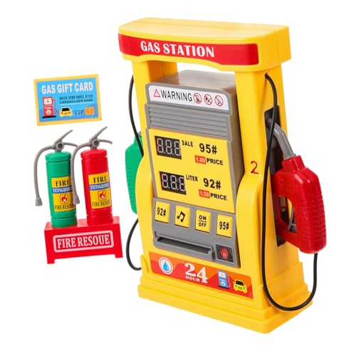 PartyKindom 1Satz DIY Tankstellenmodellspielzeug Multifunktionales Lernspielzeug mit Realistischer Zählfunktion für Alter Langlebigem Wiederverwendbarem PartyKindom 1Satz DIY Tankstellenmodellspielzeug Multifunktionales Lernspielzeug mit Realistischer Zählfunktion für Alter Langlebigem Wiederverwendbarem von PartyKindom
