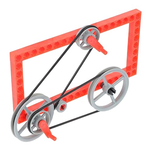 PartyKindom 1Satz DIY Zahnradscheibe Spielzeugset Kinderfreundliches Pulley Kit für Kreative Experimente Fördert Kognitive Fähigkeiten und Wissenschaftsverständnis für Jungen von PartyKindom