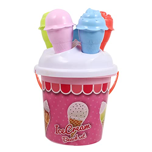 PartyKindom 1Satz Eiscreme Sandspielzeug für Lustiger Strand Eimer mit Kreativem Design Leicht und Tragbar für Strandaktivitäten und Sandspiele PartyKindom 1Satz Eiscreme Sandspielzeug für Lustiger Strand Eimer mit Kreativem Design Leicht und Tragbar für Strandaktivitäten und Sandspiele von PartyKindom