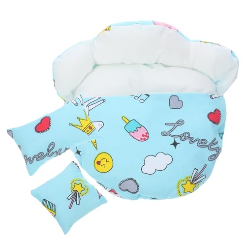 PartyKindom 1Satz Puppenschlafsack aus Kleiner Kompakter Schlafsack für Puppen Puppenzubehör für Partys Hochzeiten Austauschbar und Bequeme Passform von PartyKindom
