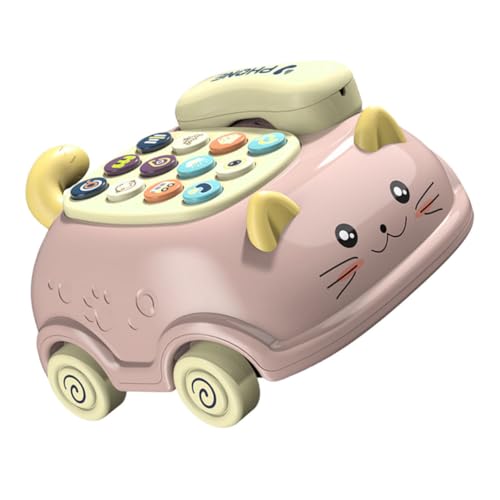 PartyKindom 1Satz Telefon Pädagogisches Telefonspielzeug mit Tasten Farbenfrohes Design Musik und Nachahmungsgeräusche für Kleinkinder und Vorschulkinder ohne Batterien PartyKindom 1Satz Telefon Pädagogisches Telefonspielzeug mit Tasten Farbenfrohes Design Musik und Nachahmungsgeräusche für Kleinkinder und Vorschulkinder ohne Batterien von PartyKindom