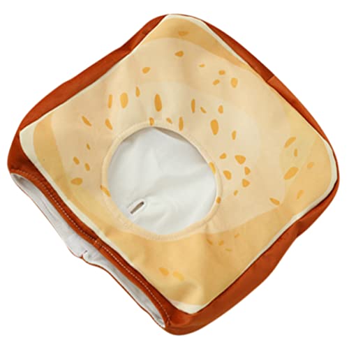 PartyKindom 1Stück Entzückende Toastbrotkappe für Kopfbedeckung für Partys und Besondere Anlässe Warm und Gemütlich aus Weichem Perfektes Accessoire für Halloween PartyKindom 1Stück Entzückende Toastbrotkappe für Kopfbedeckung für Partys und Besondere Anlässe Warm und Gemütlich aus Weichem Perfektes Accessoire für Halloween von PartyKindom