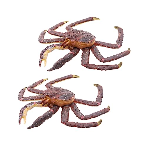 PartyKindom 1Stück Kunststoff Krebs Modell für Emulierte Tiere Deko Figur Hochwertiges Plastikkrebs Ornament für Aquarium und Spielplatz Kinderspielzeug für Kreatives PartyKindom 1Stück Kunststoff Krebs Modell für Emulierte Tiere Deko Figur Hochwertiges Plastikkrebs Ornament für Aquarium und Spielplatz Kinderspielzeug für Kreatives von PartyKindom