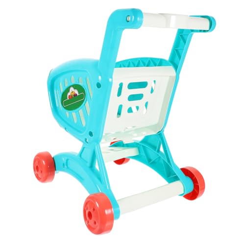 PartyKindom 1Stück Mini Einkaufswagen für Simulierter Kinderwagen für Rollenspiele und Kreative Entwicklung mit Sicherem Design für Kleine Hände PartyKindom 1Stück Mini Einkaufswagen für Simulierter Kinderwagen für Rollenspiele und Kreative Entwicklung mit Sicherem Design für Kleine Hände von PartyKindom