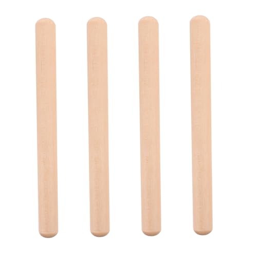PartyKindom 2 Paare Holz Rhythmus Sticks für Teiliges Sicheres Percussion Instrument zur des Rhythmusgefühls für Musikunterricht PartyKindom 2 Paare Holz Rhythmus Sticks für Teiliges Sicheres Percussion Instrument zur des Rhythmusgefühls für Musikunterricht von PartyKindom