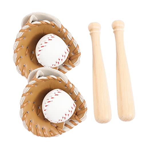 PartyKindom 2 Sätze Baseball-Softball-Abdeckung Mini-Handschuh-Baseball Infield Mini-Baseball-Modell Zubehör Miniatur -Baseballhandschuh Mini -Baseballs und Handschuhs hölzern Khaki PartyKindom 2 Sätze Baseball-Softball-Abdeckung Mini-Handschuh-Baseball Infield Mini-Baseball-Modell Zubehör Miniatur -Baseballhandschuh Mini -Baseballs und Handschuhs hölzern Khaki von PartyKindom
