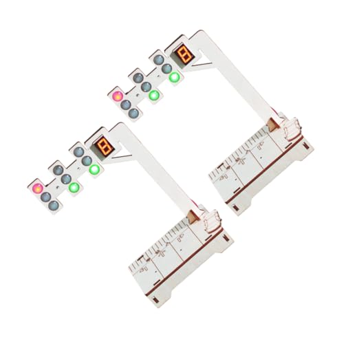 PartyKindom 2 Sätze DIY Stem Ampel Bausatz für Teens Holz Verkehrsampel Modell mit Digitaler Programmierung Interaktives Experiment Fördert Logisches und Verkehrssicherheit PartyKindom 2 Sätze DIY Stem Ampel Bausatz für Teens Holz Verkehrsampel Modell mit Digitaler Programmierung Interaktives Experiment Fördert Logisches und Verkehrssicherheit von PartyKindom