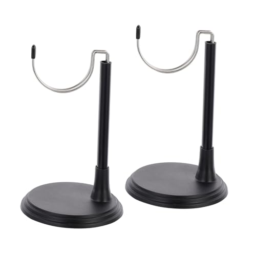 PartyKindom 2 Sätze Puppenständer Schwarze Doll Brackets mit Breiter Basis Stabile Puppenhalter für Sammler und Puppenzubehör zur Sicheren Puppenpräsentation PartyKindom 2 Sätze Puppenständer Schwarze Doll Brackets mit Breiter Basis Stabile Puppenhalter für Sammler und Puppenzubehör zur Sicheren Puppenpräsentation von PartyKindom