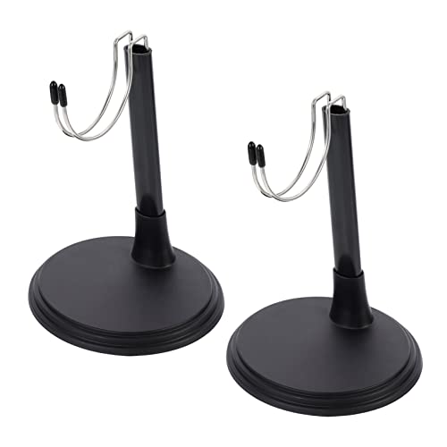 PartyKindom 2 Sätze Stehend Stehen Puppenhauspuppe Gestell Verstellbare Puppenbestände Mädchen Puppenzubehör Klein Steht Figur Puppenhalter Stand Babypuppe Stütze Black Plastik PartyKindom 2 Sätze Stehend Stehen Puppenhauspuppe Gestell Verstellbare Puppenbestände Mädchen Puppenzubehör Klein Steht Figur Puppenhalter Stand Babypuppe Stütze Black Plastik von PartyKindom