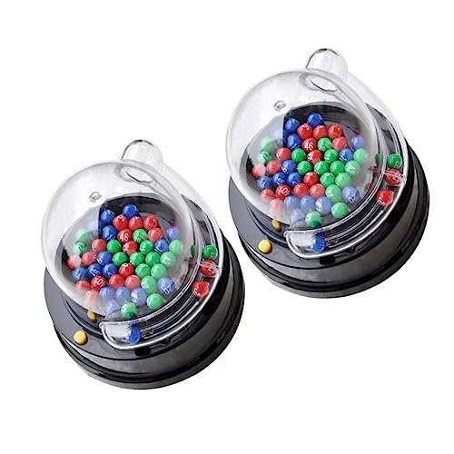PartyKindom 2 Stück Elektrische Lotteriemaschine für Partys Unterhaltungsspielzeug Lotto Spiele Tragbar für Soziale Events PartyKindom 2 Stück Elektrische Lotteriemaschine für Partys Unterhaltungsspielzeug Lotto Spiele Tragbar für Soziale Events von PartyKindom