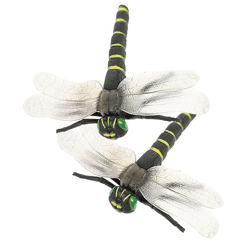 PartyKindom 2 Stück Dekorative Libellenmodelle Realistische Insektenfiguren für Kognitive Spielzeuge für und Außendekoration Lernspielzeug für Mädchen PartyKindom 2 Stück Dekorative Libellenmodelle Realistische Insektenfiguren für Kognitive Spielzeuge für und Außendekoration Lernspielzeug für Mädchen von PartyKindom