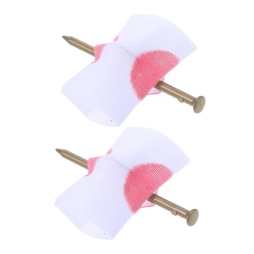 PartyKindom 2 Stück Fingernagel Gruseliges Streich Streich Kleine Hände Streich Requisiten Streich Nagel Durch Finger Streich Trick Halloween Streiche Requisite PartyKindom 2 Stück Fingernagel Gruseliges Streich Streich Kleine Hände Streich Requisiten Streich Nagel Durch Finger Streich Trick Halloween Streiche Requisite von PartyKindom
