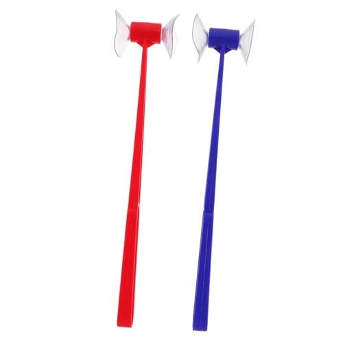 PartyKindom 2 Stück Hammerspiel -Lehrwerkzeuge Prop-Hammer Saughammer Plastik Zufällige Farbe von PartyKindom
