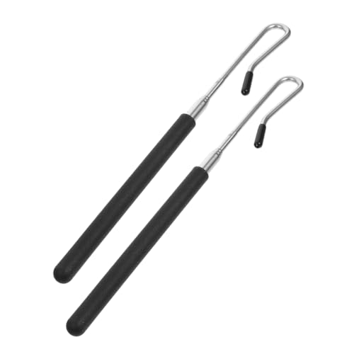 PartyKindom 2 Stück Handpuppen-Joystick Marionettenarmstangen Handpuppen-steuerknüppel Steuerstange Für Die Bewegung des Puppenarms Steuerstange Für Den Puppenarm Black Eisen von PartyKindom