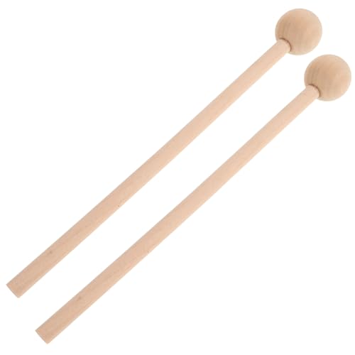 PartyKindom 2 Stück Holzschlägel für Xylophon Orff Hammer mit Runden Köpfen für Glockenspiel Percussion Klöppel und Musikinstrumente für Kinderbildung PartyKindom 2 Stück Holzschlägel für Xylophon Orff Hammer mit Runden Köpfen für Glockenspiel Percussion Klöppel und Musikinstrumente für Kinderbildung von PartyKindom