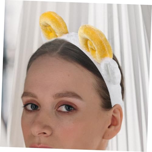PartyKindom 2 Stück Lustiges Schafhörner Stirnband Cartoon Haarreif für Mädchen Party Cosplay Halloween Haaraccessoire Niedliche Tierohren Haarband Gelb PartyKindom 2 Stück Lustiges Schafhörner Stirnband Cartoon Haarreif für Mädchen Party Cosplay Halloween Haaraccessoire Niedliche Tierohren Haarband Gelb von PartyKindom